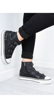 ASH Black Virgin Leather Trainers