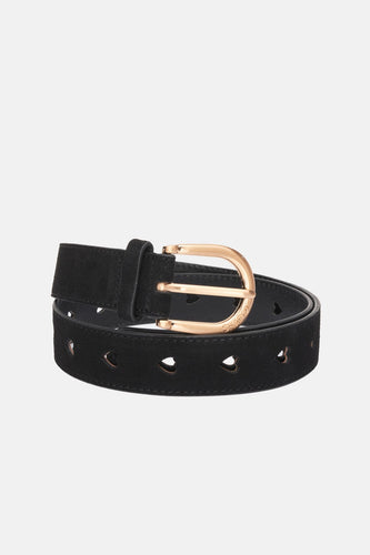 Fabienne Chapot - Heart Cut Out  Belt - Black