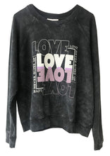 Berenice Love Slogan Sweater In Carbon