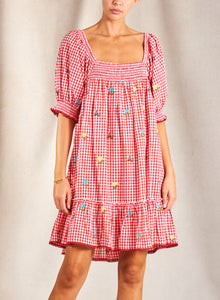 M.A.B.E Dixie Red Sundress