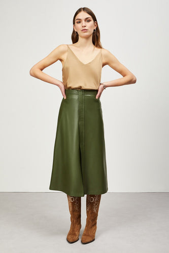 Ottod'Ame Faux leather skirt