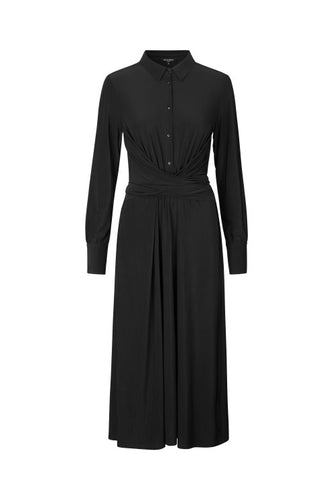 Ilse Jacobsen Black Emma Midi Dress