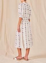 M.A.B.E Elda White Midi Dress