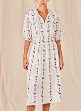 M.A.B.E Elda White Midi Dress