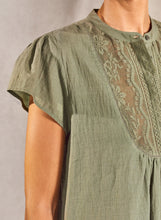 M.A.B.E Freya Khaki Top