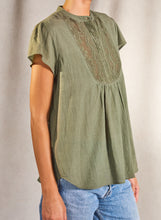 M.A.B.E Freya Khaki Top