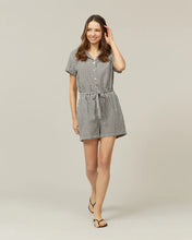 Nooki Black and White Check Havana Playsuit