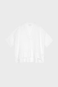 Ottod'Ame Linen Short-Sleeve Shirt - White (EC4643)