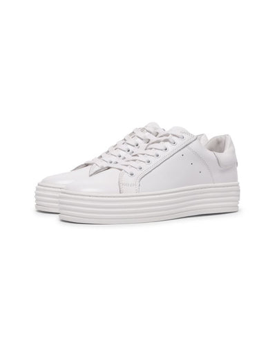 Philip Hog Lova White Trainers  (Leather)