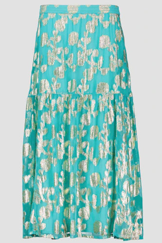 Stardust Leo Skirt - Sea Green