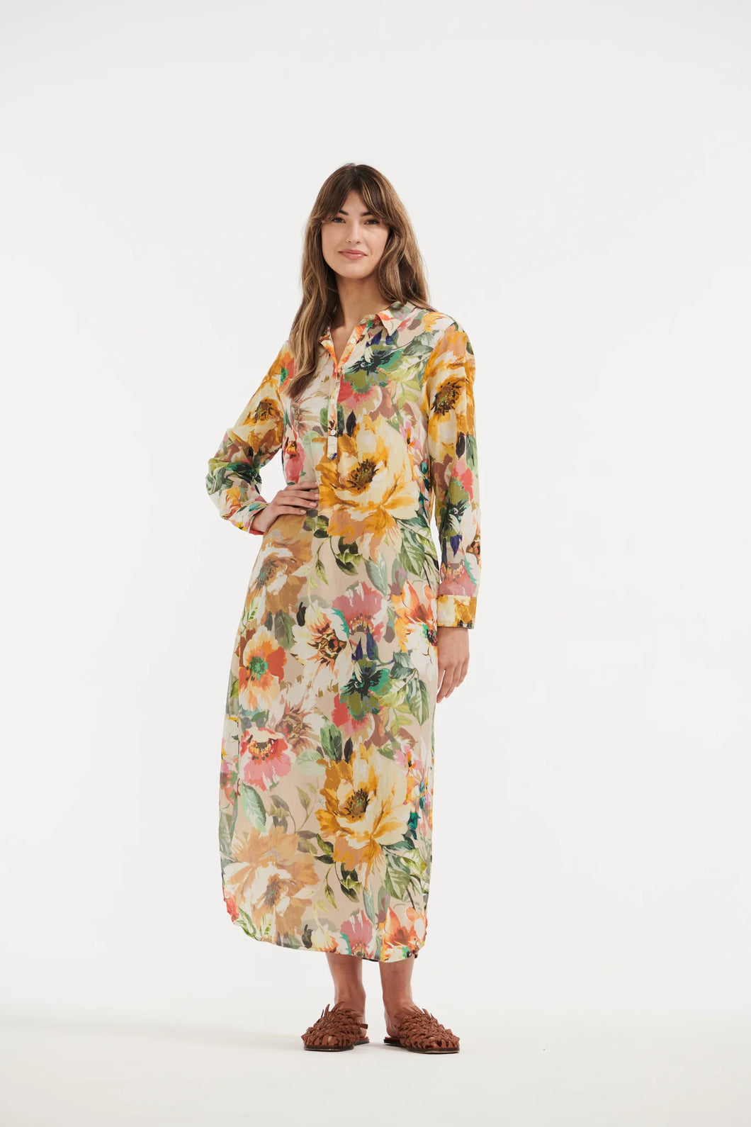 One Season Long Gilli Dress - Floraganza - Floral