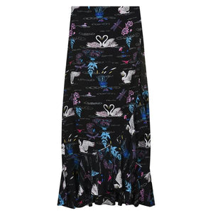 STARDUST Mia Wrap Skirt Swan