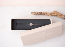 Pureshore Mosaic Bracelet in Black Rhodium with White Diamonds