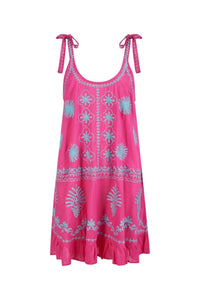 Pranella Remi Mini Dress Hot pink