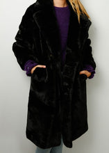 RINO & PELLE KIORA LONG DOUBLE BREASTED COAT BLACK