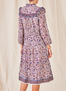 M.A.B.E Rosa Print Midi Dress