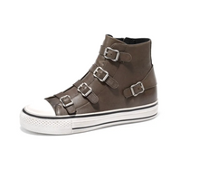 ASH Brown Virgin Leather Trainers