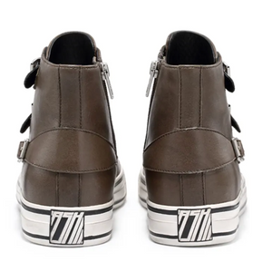 ASH Brown Virgin Leather Trainers