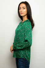 Primrose Park Sandy Green Leo Blouse