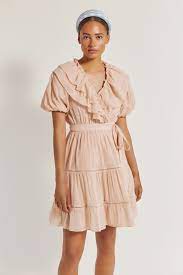 by malina pink dress MALINA MIDI DRESS
