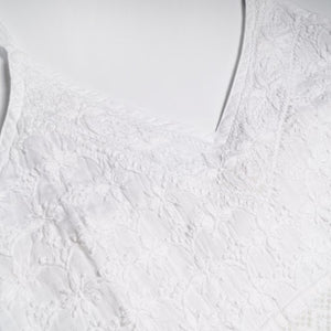 Dreams White Lace Maxi Dress