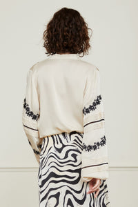 Fabienne Chapot Dune Blouse - Creme Brulee