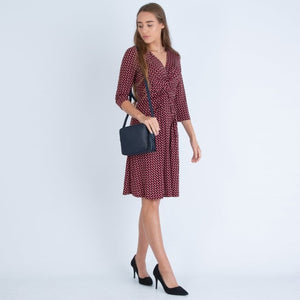 Ilse Jacobsen Red Crezia Midi Dress