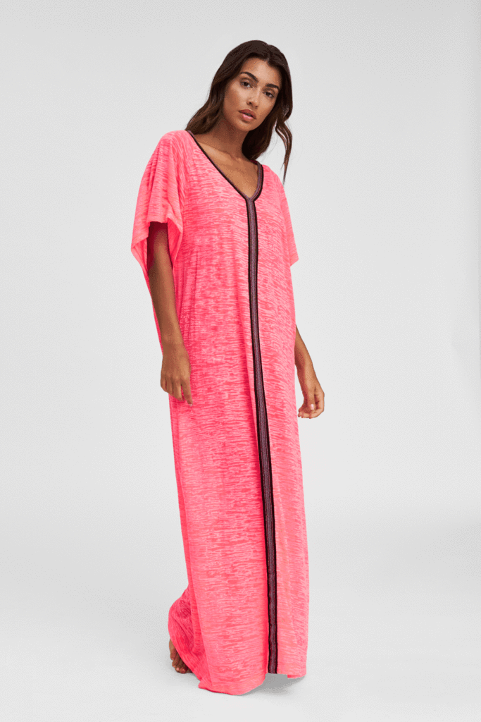 Pitusa Inca Abaya Hot Pink – BOHO BEACH FEST - Main Image