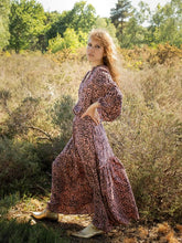 STARDUST Leo Maxi Dress Blush Leopard