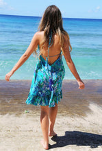 Sophia Alexia Mini Ibiza Dress - Turquoise Glow