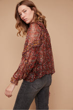 LOUIZON Ottis Blouse Bordeaux