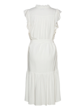 Suncoo Cidji - Midi dress with embroidery detail - White