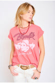 MKT Studio Teaming Blondie T-shirt - Coral