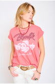 MKT Studio Teaming Blondie T-shirt - Coral