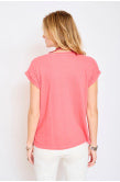 MKT Studio Teaming Blondie T-shirt - Coral