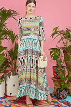 Onjenu Clio Green Tammy Maxi Dress