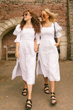 Aspiga Belle White Midi Dress